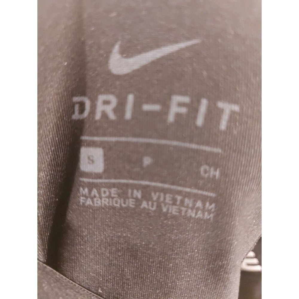 Nike Pro Dri fit cropped legging SZ S Black Running Gym Activewear EUC - Picture 5 of 5